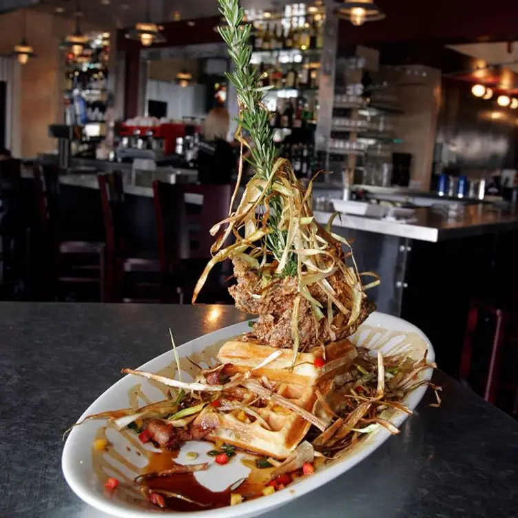 Chicken & Waffles - Hash House a Go Go - Sahara, Las Vegas, NV