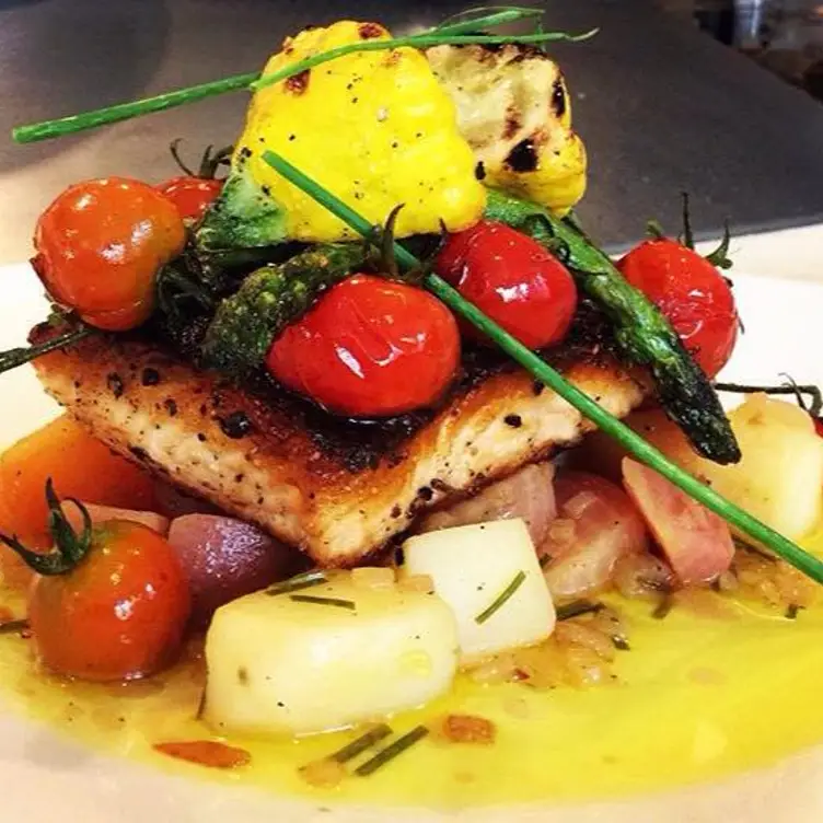 Pan seared Arctic - Sicilian Pasta Kitchen, NW Edmonton, AB
