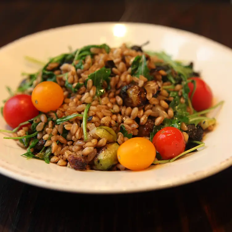 Farro with seasonal vegetables - Till & Sprocket, New York, NY