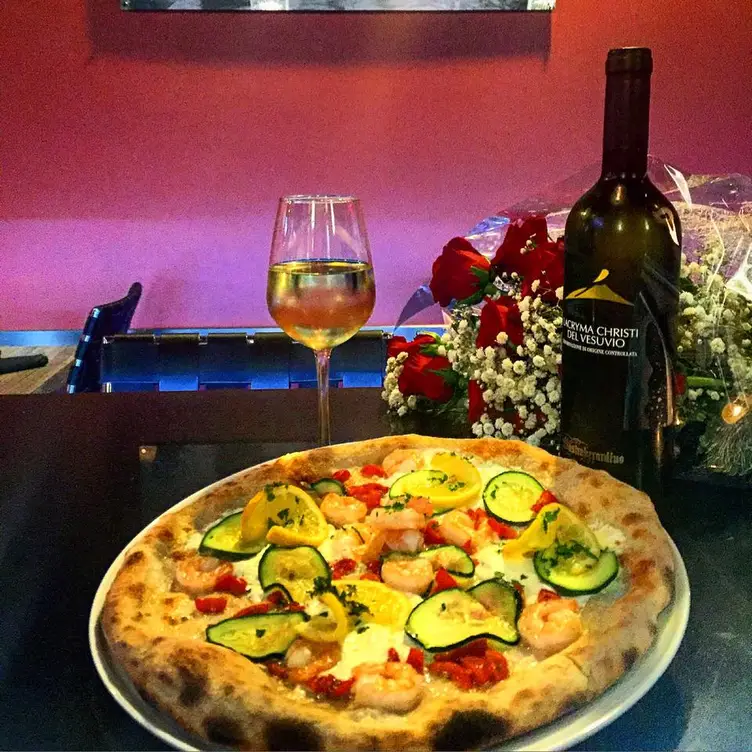 Zucchini and Gamberetti Pizza - Made in Italy, San Mateo, CA
