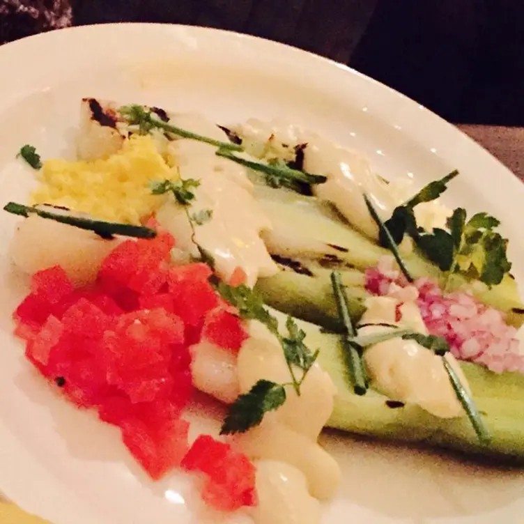 Leeks Vinaigrette - Le Fat Poodle, Old Greenwich, CT
