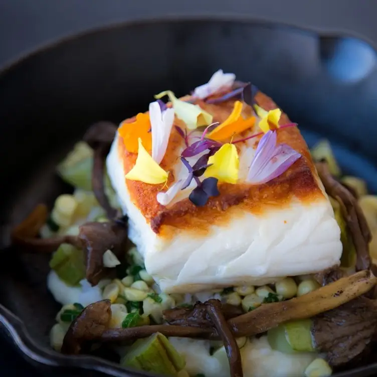 Seared-halibut-dry - Anchor Hitch - Permanently Closed, Mission Viejo, CA