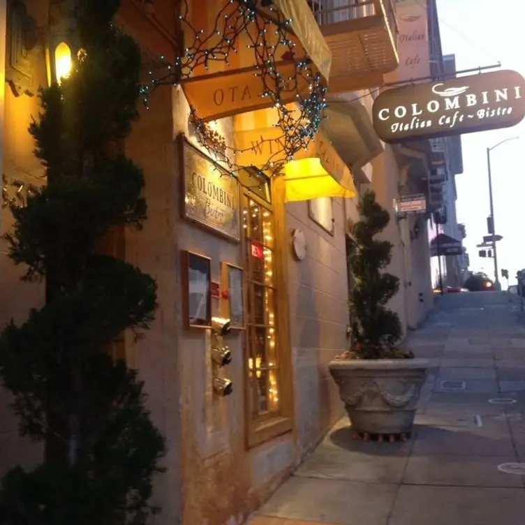 Entrance - Colombini Italian Cafe & Bistro - Nob Hill Hotel, San Francisco, CA