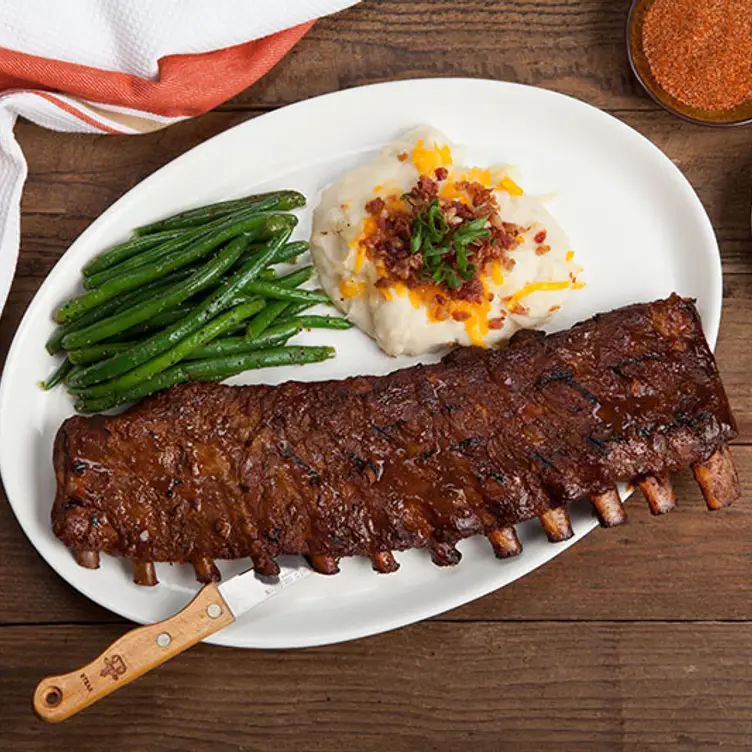 Ribs Beans Potatos - Elephant Bar Restaurant - Downey - Permanently Closed, Downey, CA