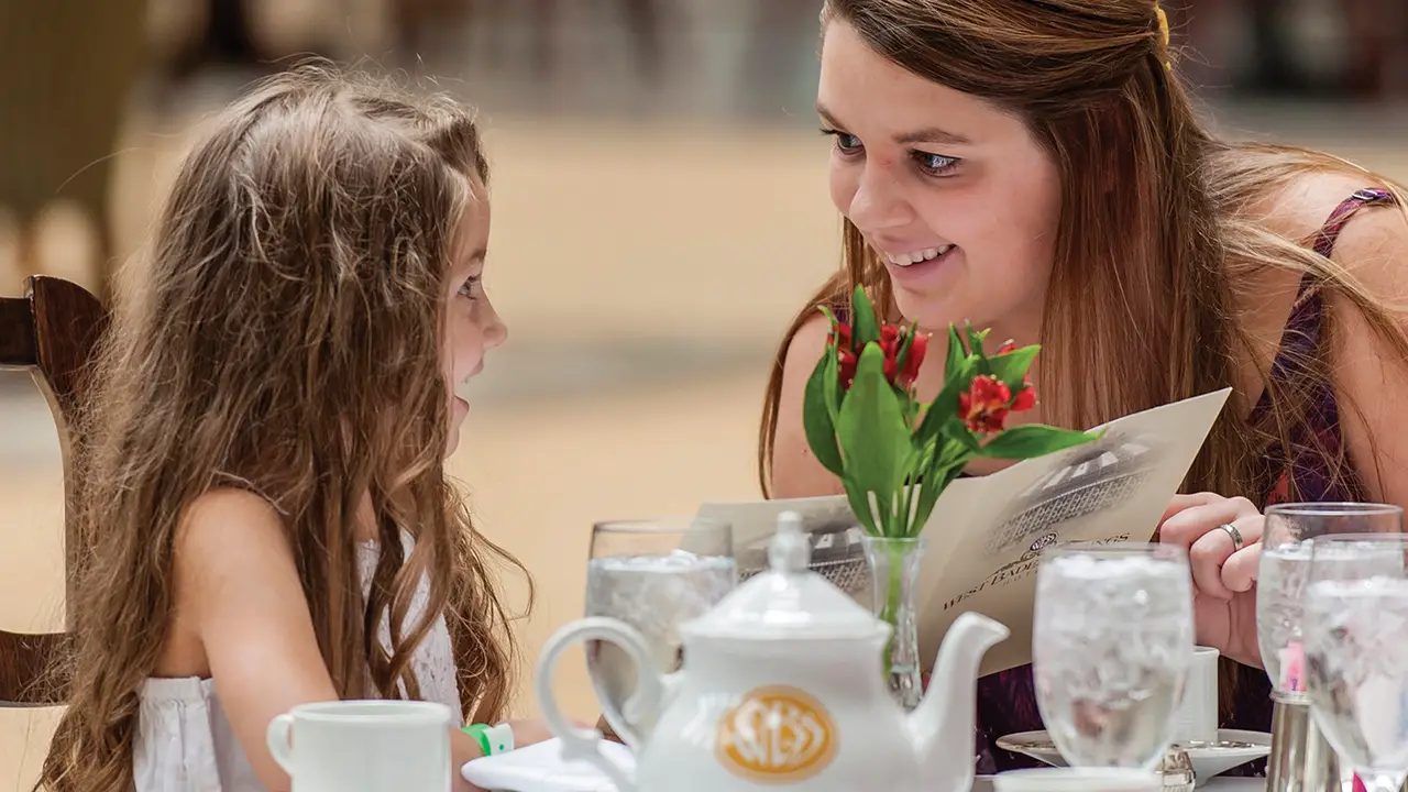 Weekend Afternoon Tea at West Baden Springs Hotel, West Baden Springs, IN
