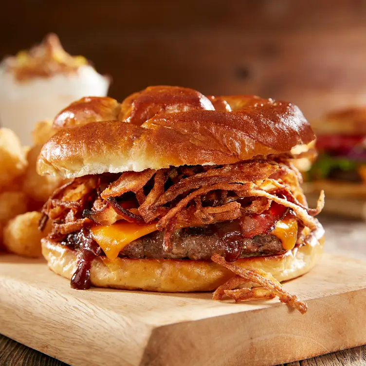 Bbq Burger With Tots - Canyon 49, Phoenix, AZ