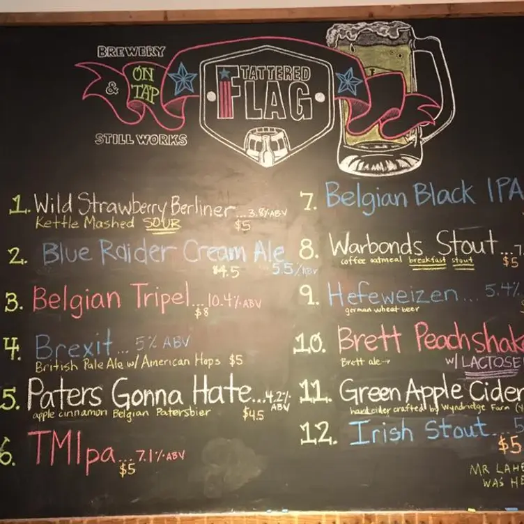 Tattered Flag - Tattered Flag Brewery and Still Works, Middletown, PA