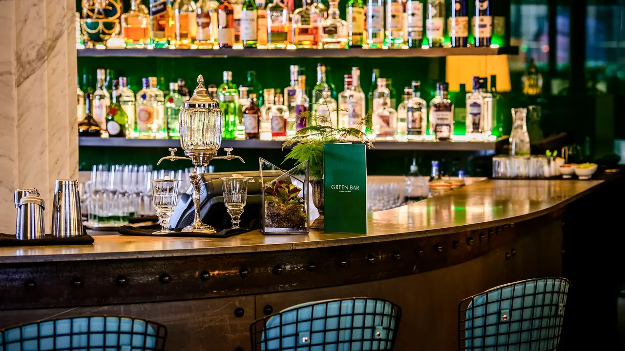 Green Bar at Hotel Cafe Royal - permanently closed, London, 