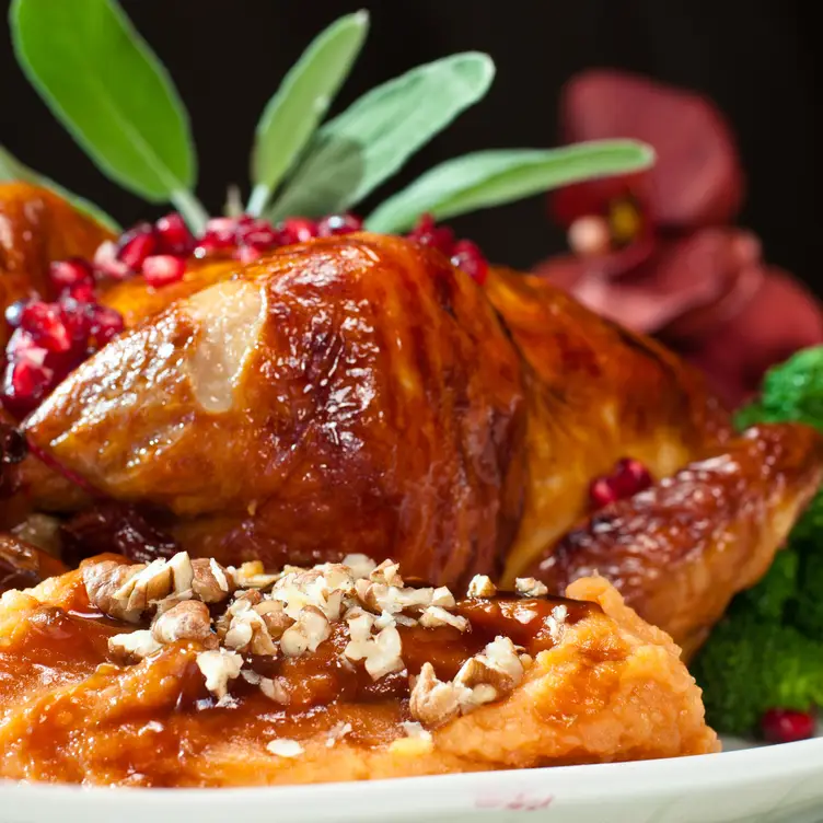 Maple Glazed Chicken With Sweet Potatoe Pong - Rustic Oak - Permanently Closed, Houston, TX
