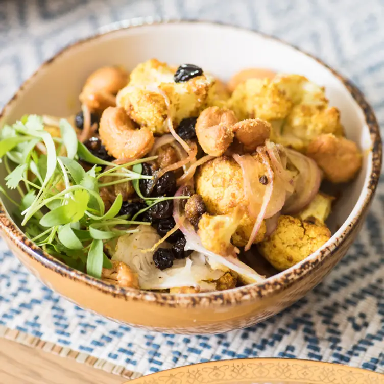 Cauliflower, Vadouvan, Cashews - Cleo LA LIVE - Permanently Closed, Los Angeles, CA
