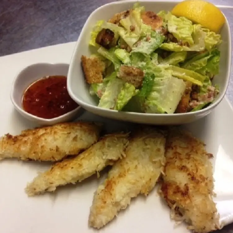 Perch Salad - Freddy's Lounge and Restaurant, Leamington, ON