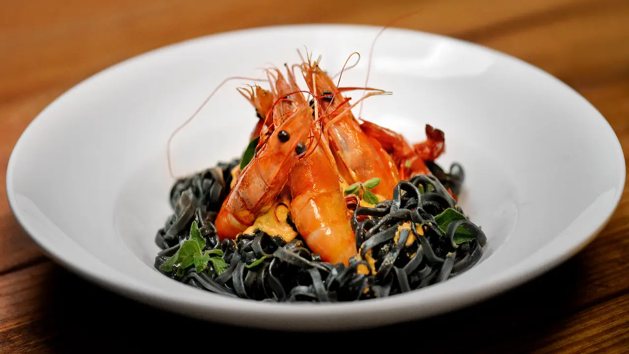 Shrimp Pasta - The Arketekt, Miami, FL