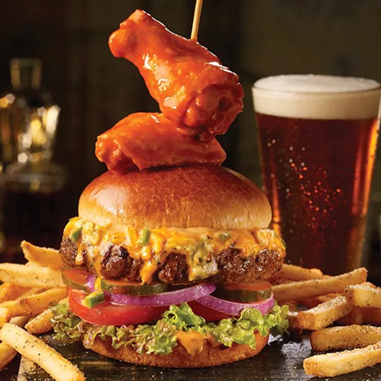Buffalo Wingman's Burger - TGI FRIDAYS - Bridgeport, Bridgeport, WV