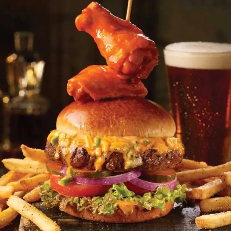 Buffalo Wingman's Burger - TGI FRIDAYS - Humble, Humble, TX