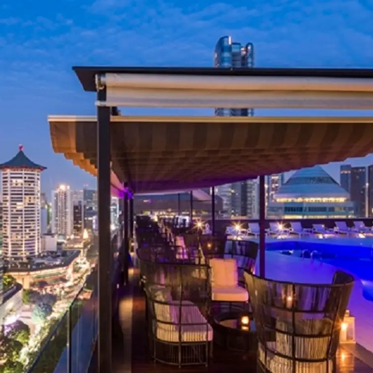 Skybar view - il Cielo, Singapore, Singapore