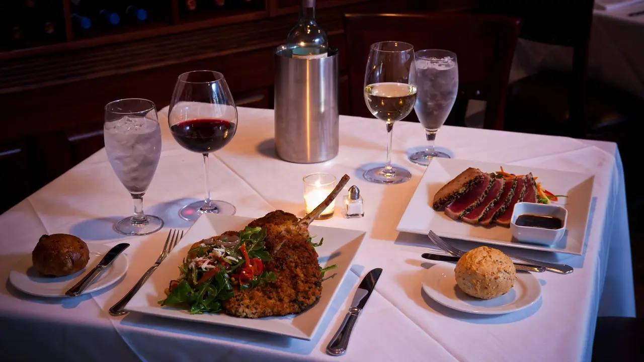Table is set - Marie Nicole's Grill, Avalon, NJ
