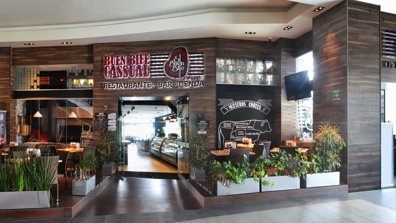 Fachada - Buen Bife Cassual - Felix Cuevas, Ciudad de México, CDMX