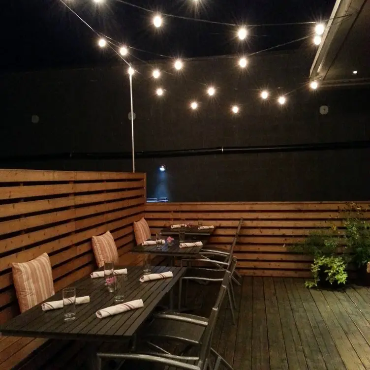 Patio by Night - Pomerol, Seattle, WA