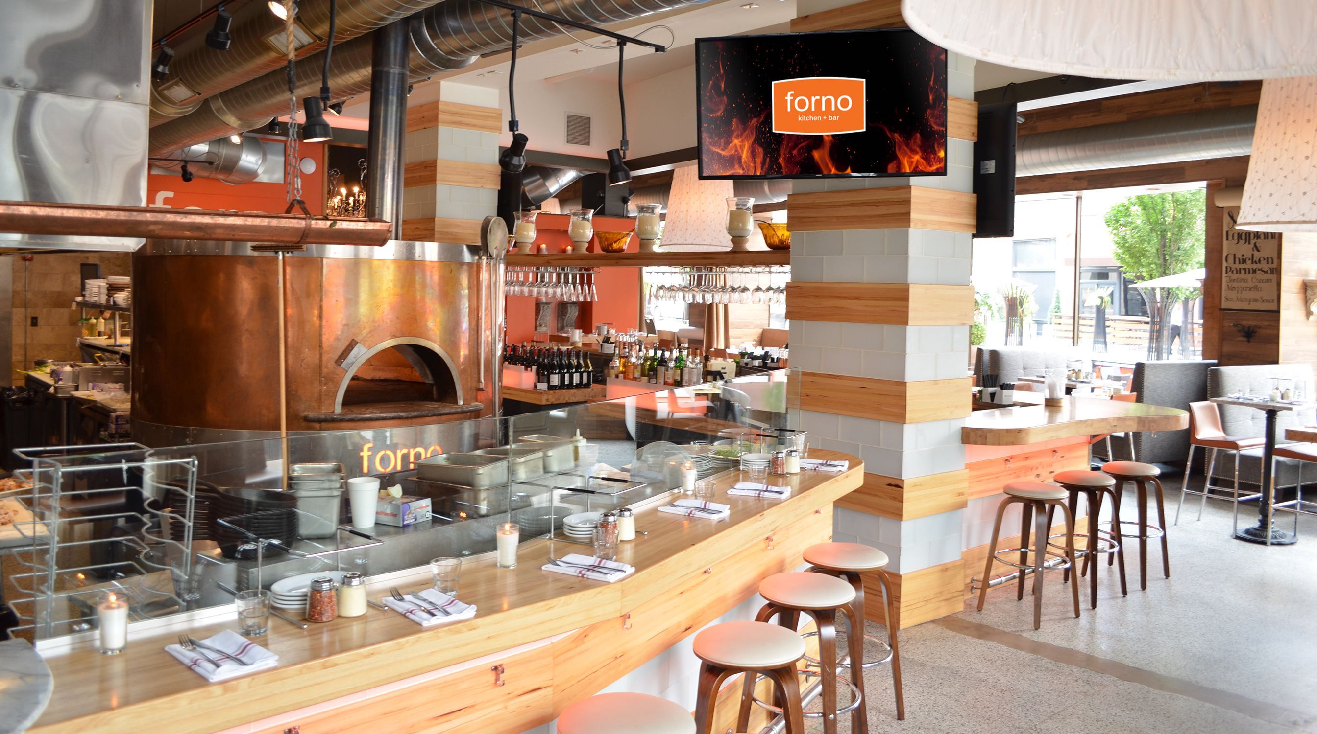 Forno Kitchen and Bar interior