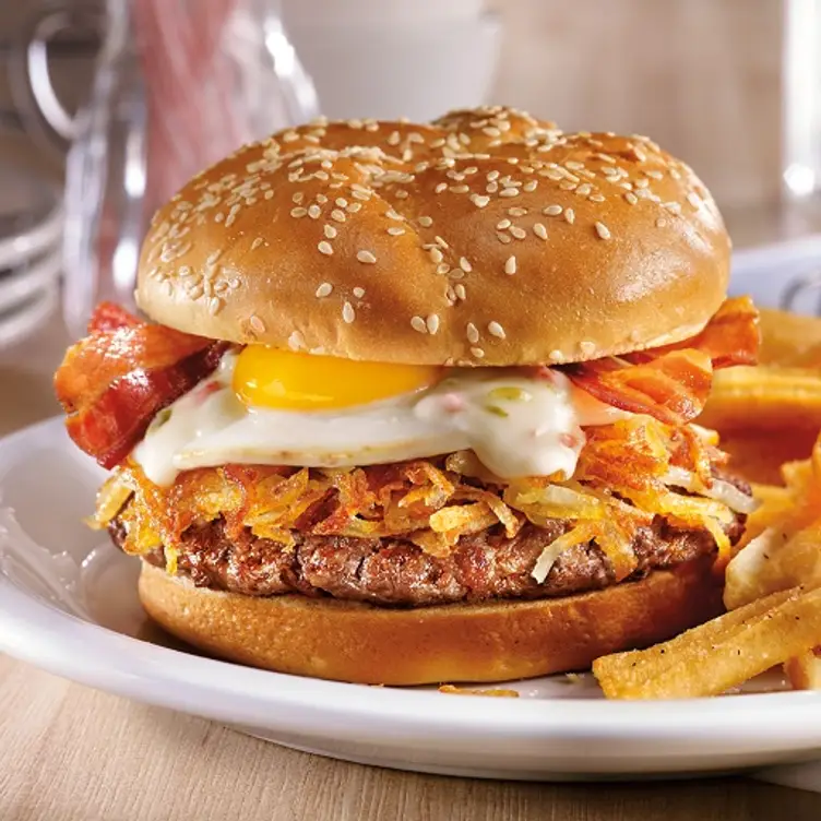 Denny's - Slamburger - Denny's - Coquitlam, Coquitlam, BC