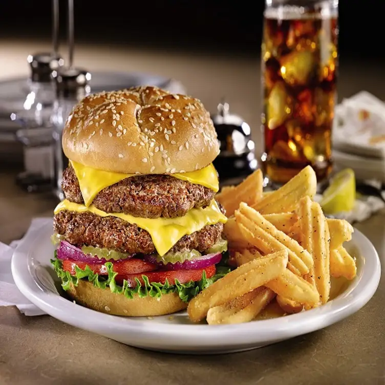 Denny's - Double Cheeseburger - Denny's - Coquitlam, Coquitlam, BC