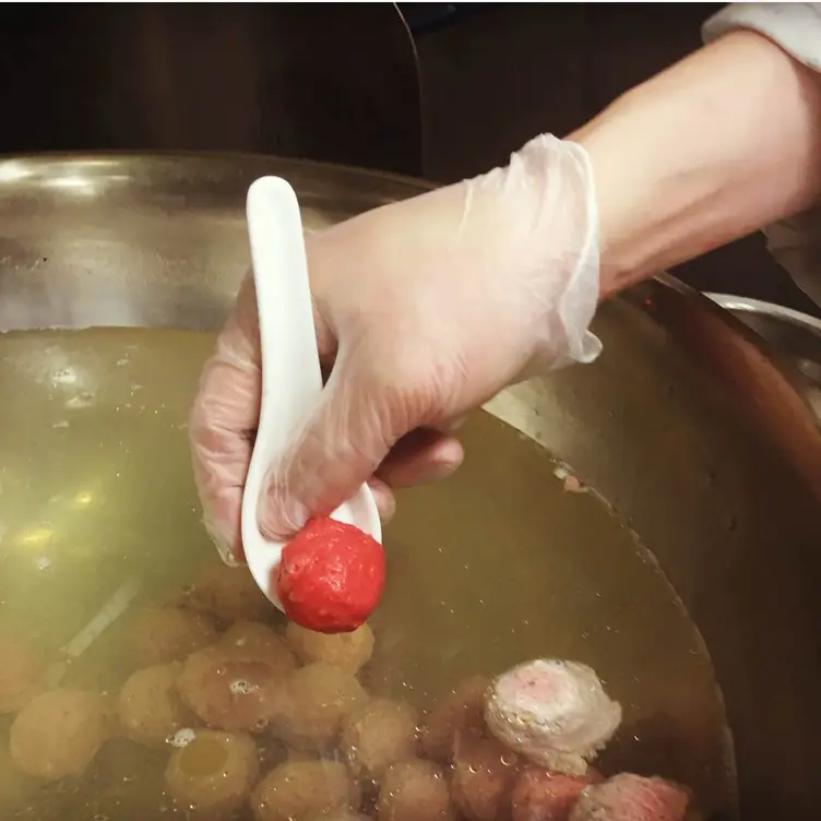  Fresh Beef Balls - Teo Restaurant & Bar, San Francisco, CA