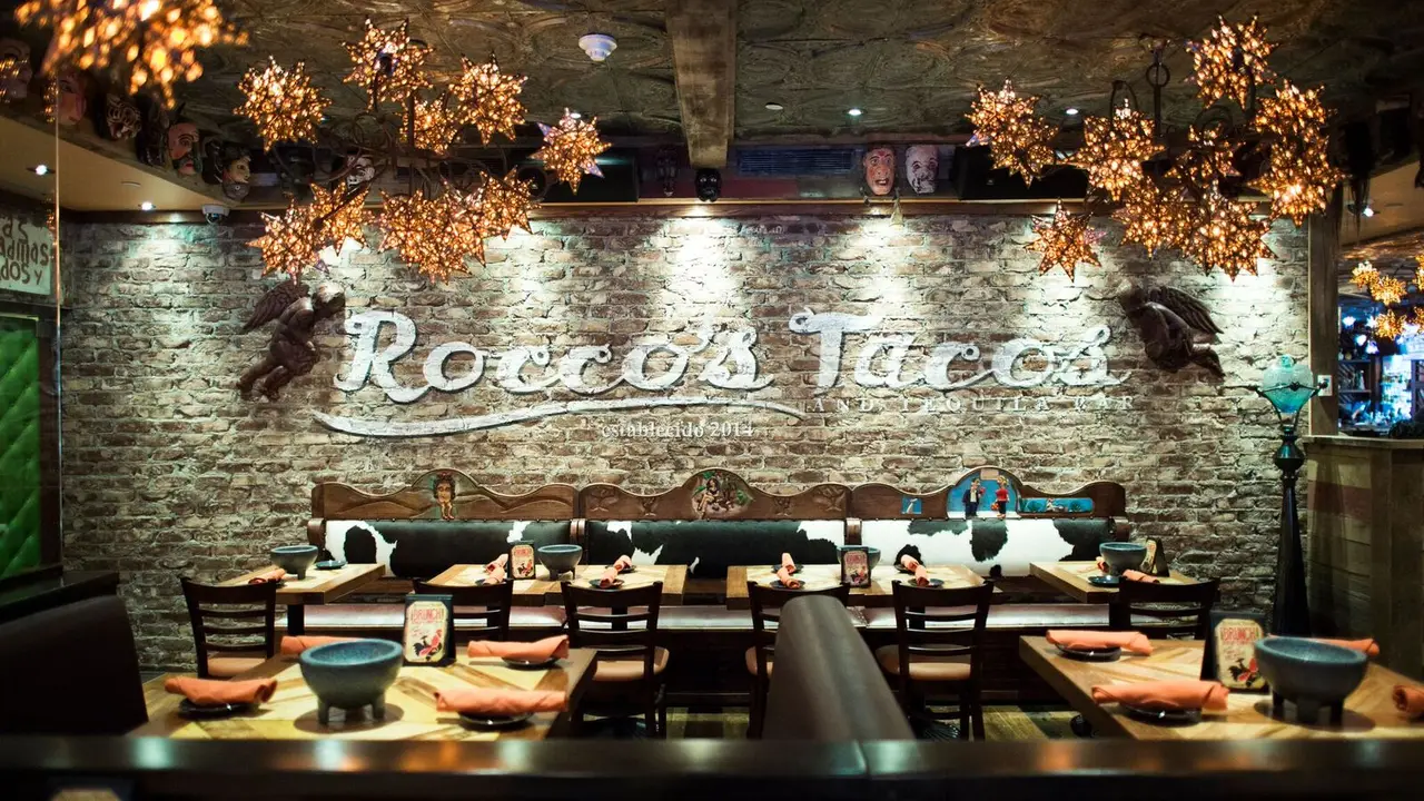 Logo Wall - Rocco's Tacos - Brooklyn - Permanently Closed, Brooklyn, NY