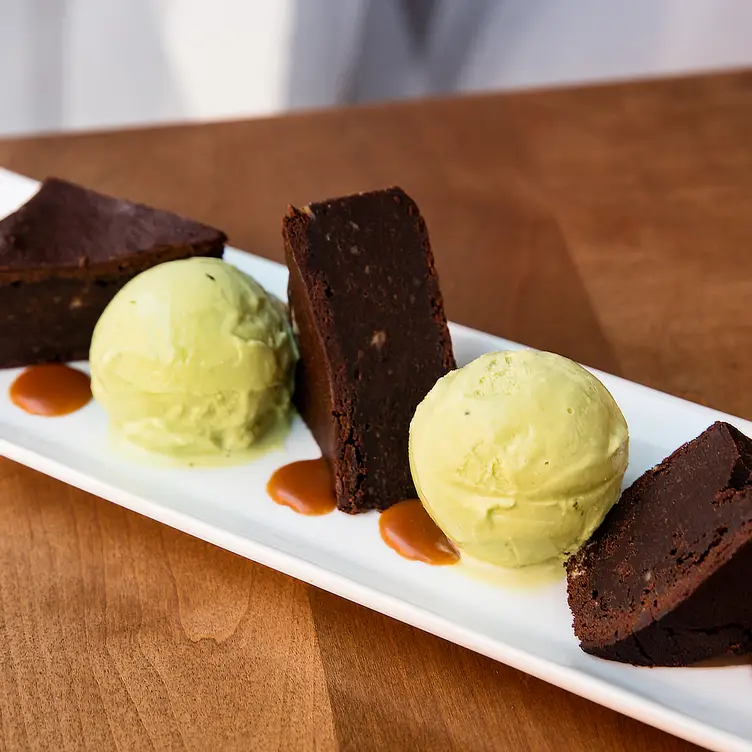 Dark Chocolate White Miso Brownie - Haru Sushi - Chelsea - Permanently Closed, New York, NY