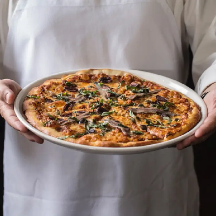 Anchovie pizza - Treppeda's - Permanently Closed, Niwot, CO