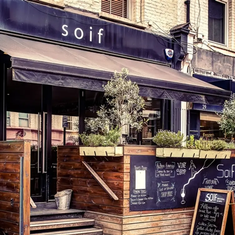 Soif Restaurant, London, 