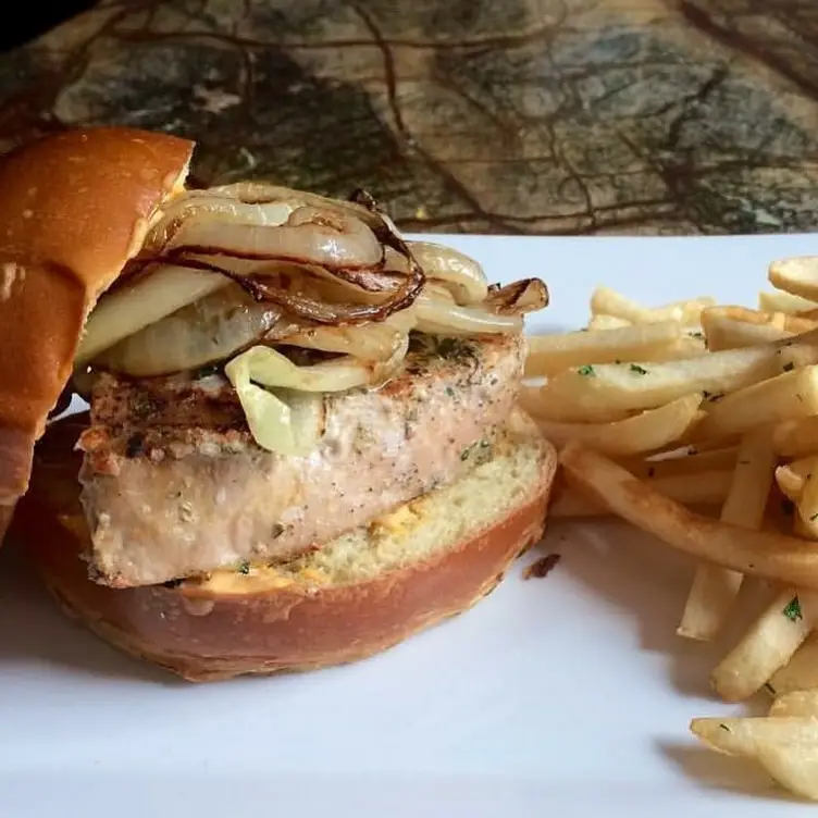 Ahi Tuna Burger - Slate Wine Bar, Washington, DC