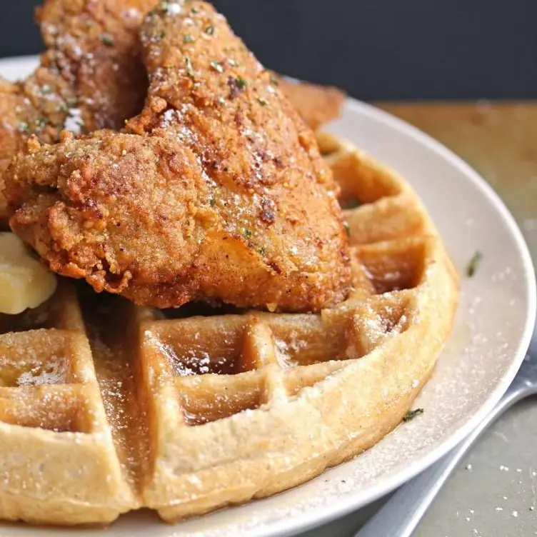 Chicken & Waffles - Ms Nancy's Soul Food Restaurant and Catering, Merchantville, NJ
