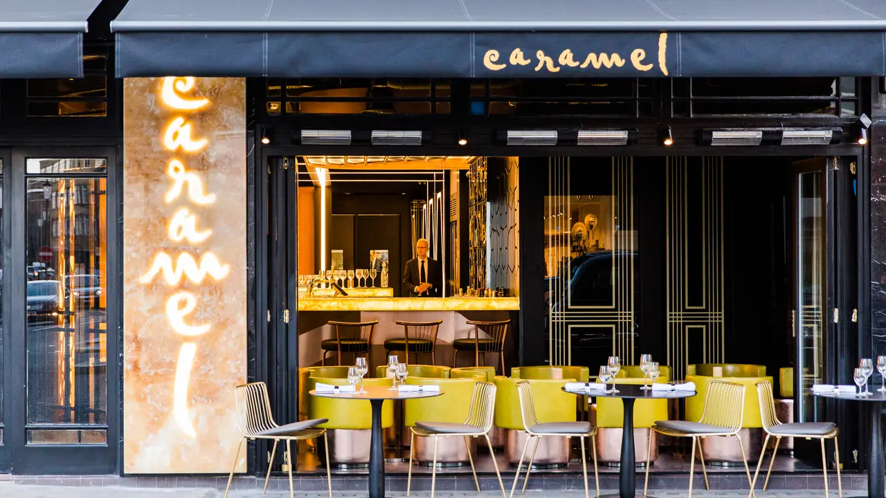 Afternoon Tea at Caramel restaurant and lounge, London, 