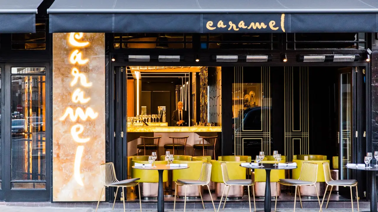Caramel restaurant and lounge, London, 