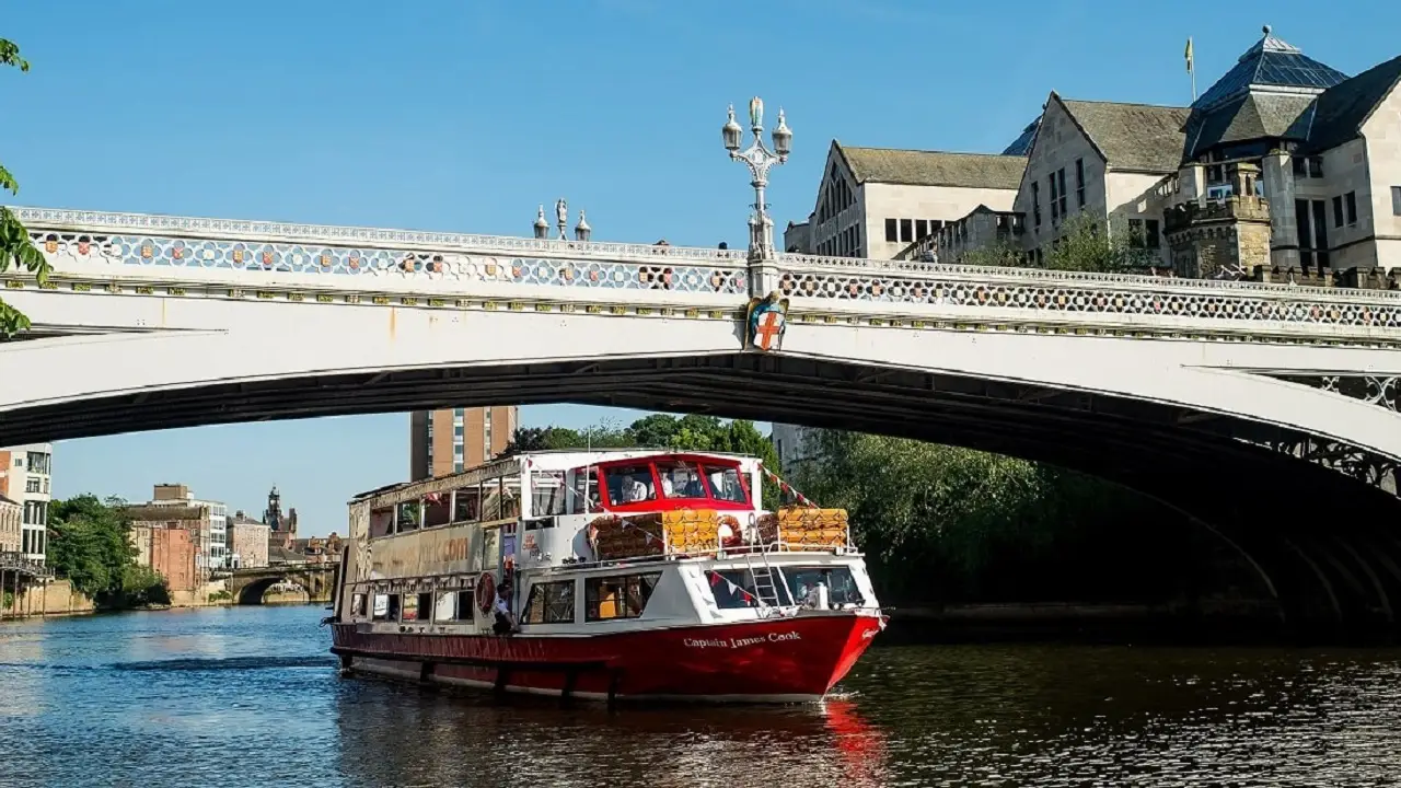 Lunch at City Cruises York, York, Yorkshire