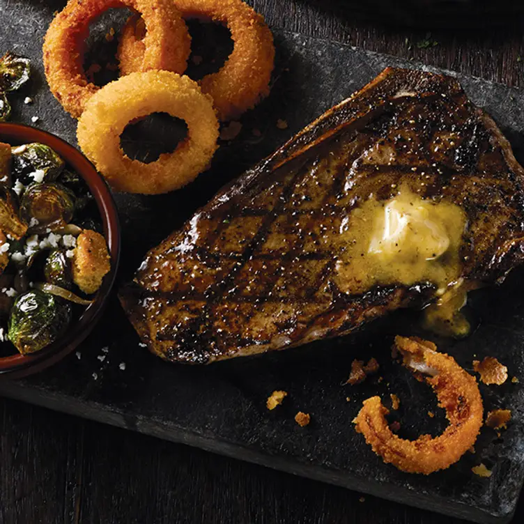 New York Strip Topped with Parmesan Butter - TGI FRIDAYS - Houston (Willowbrook), Houston, TX