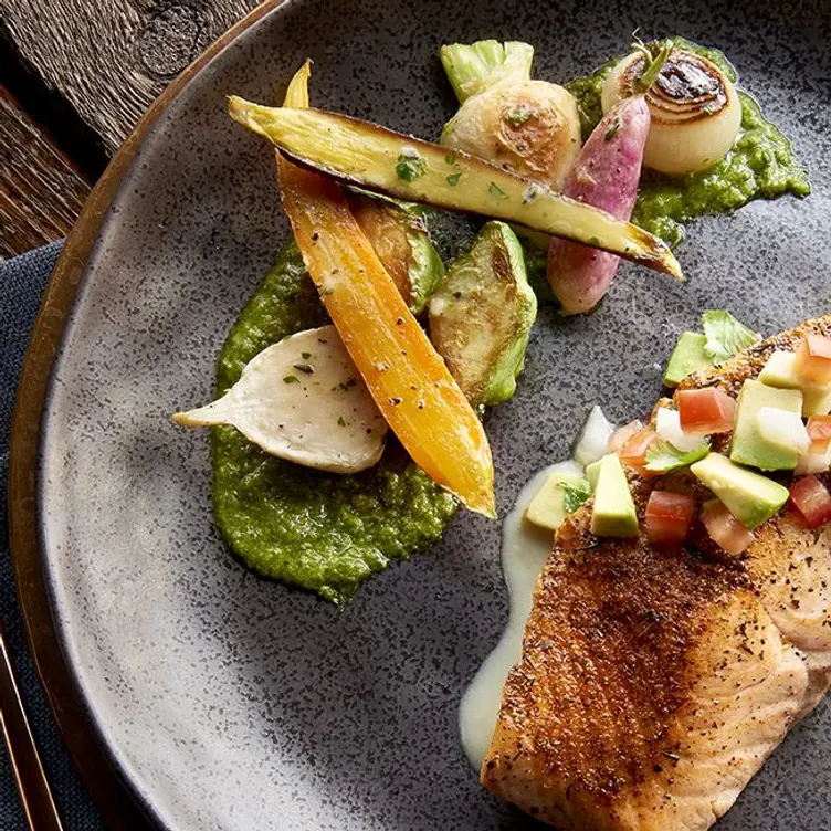 Blackened Wild Isles Salmon - McCormick & Schmick's Seafood - San Diego - Permanently Closed, San Diego, CA