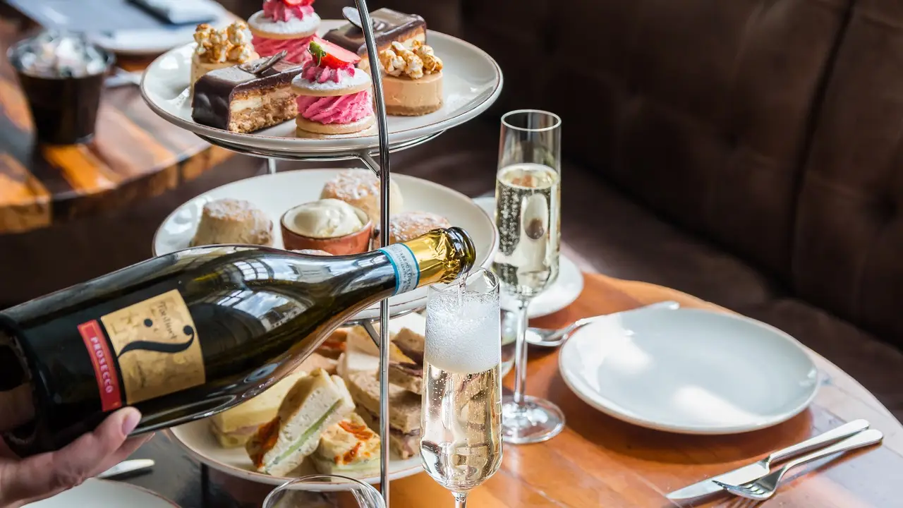 Afternoon tea at the Birch Room, Manchester, 