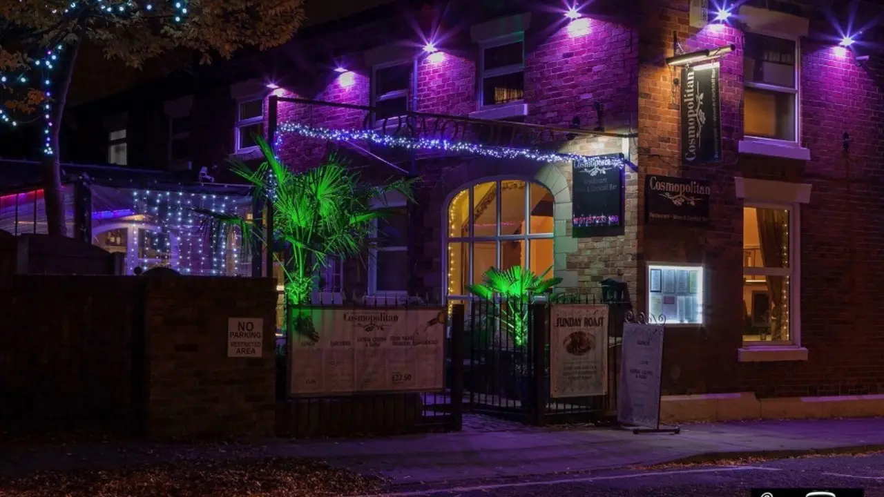 Cosmopolitan Restaurant, Wine & Cocktail Bar, Chorley, Lancashire