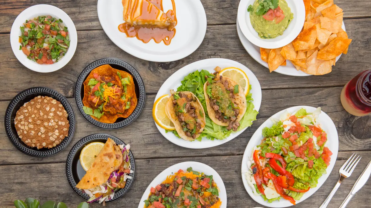 A variety of "Mexican With a Splash of Soul!" - Sky's Gourmet Tacos and Marketplace - Permanently Closed, Los Angeles, CA
