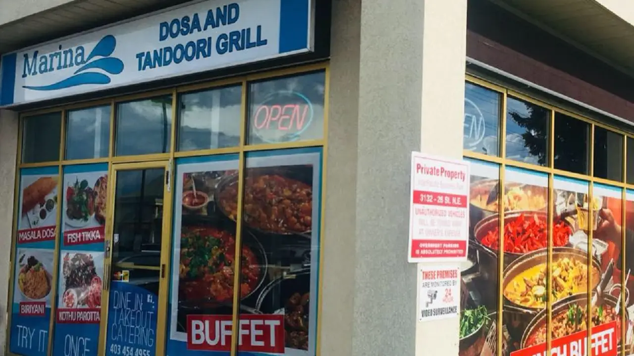 Marina Dosa & Tandoori Grill, Calgary, AB