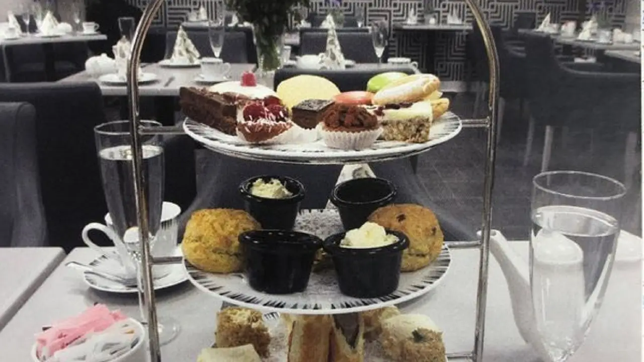 Cafe Du Jardin - afternoon tea, Wishaw, Lanarkshire