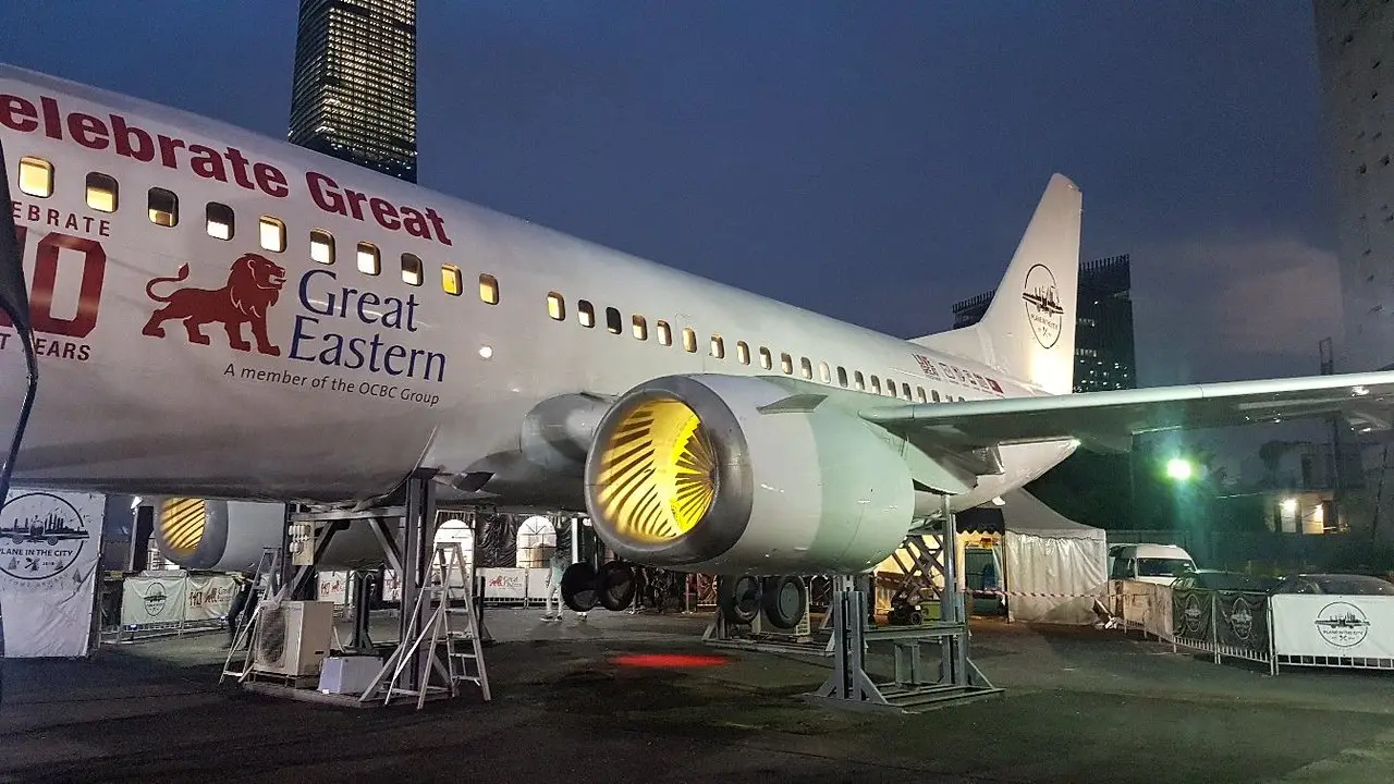 Plane In The City, Kuala Lumpur, Kuala Lumpur