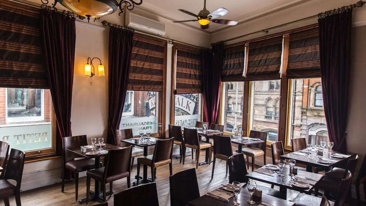 Petit Paris Restaurant, Nottingham, 