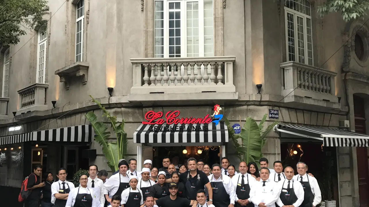 Fachada - La Corriente Cevichería Nais - Roma, Ciudad de México, CDMX