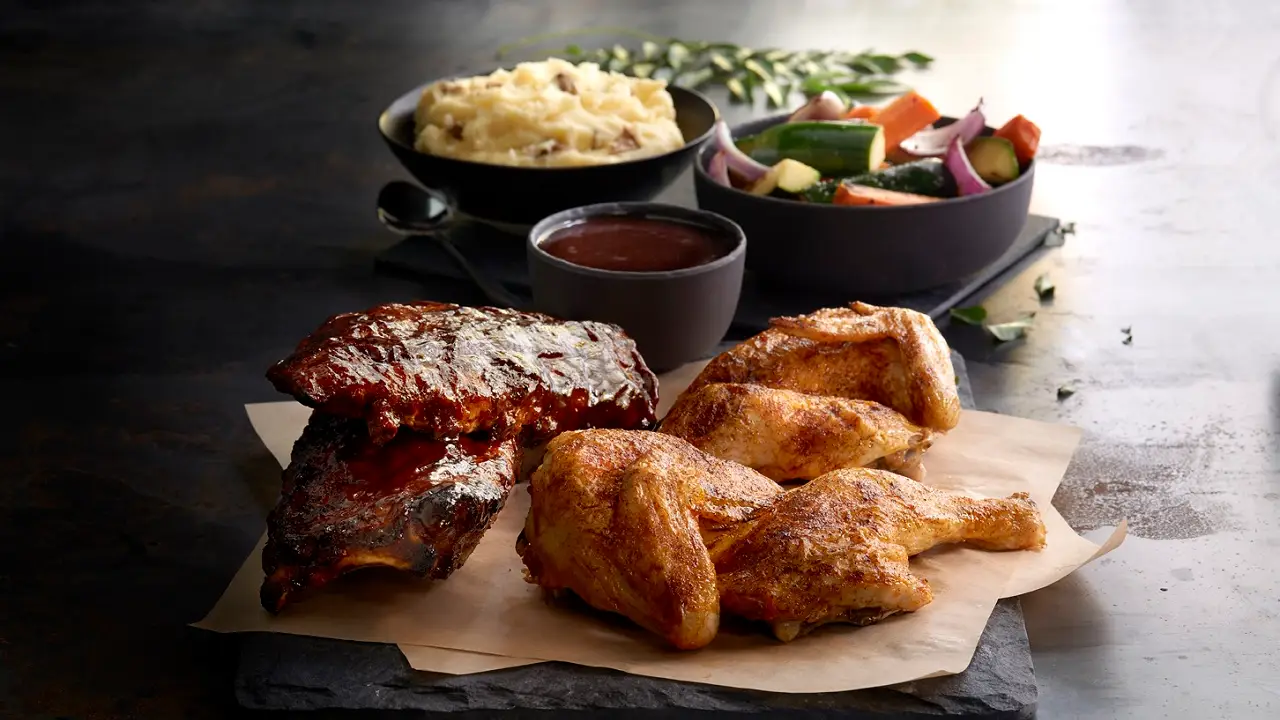 Rib & Rotisserie Platter - Claim Jumper - Fountain Valley - Permanently Closed, Fountain Valley, CA