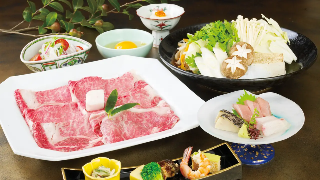 パレス立川 欅 すき焼１すき焼２ - Japanese restaurant Keyaki - Palace Hotel Tachikawa, Tachikawa-shi, Tokyo