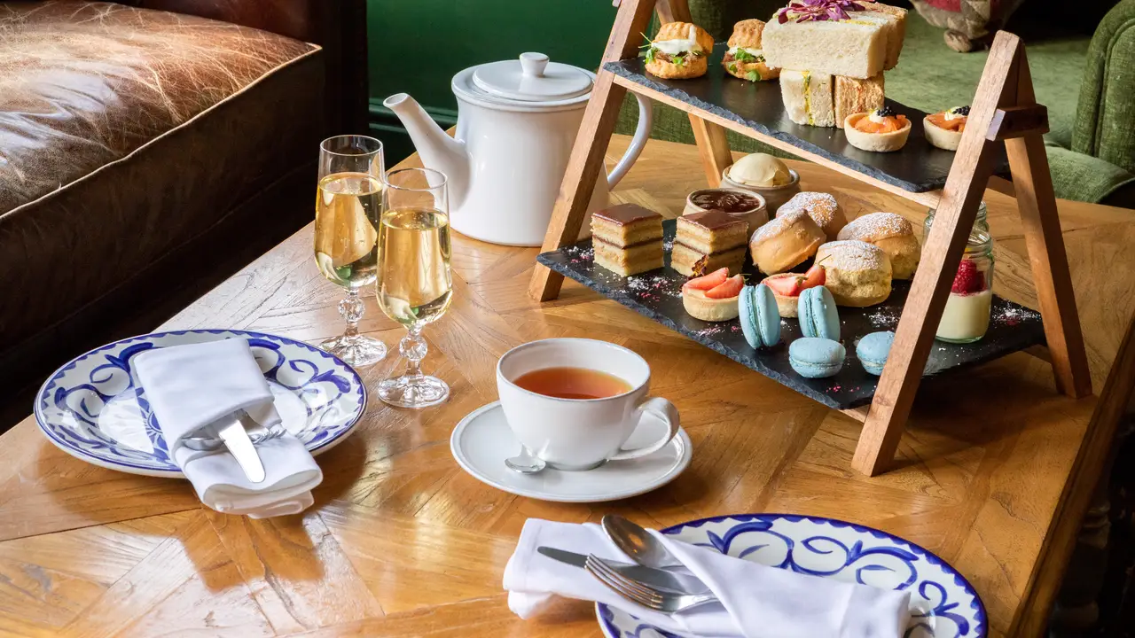 Afternoon Tea at Burley Manor, Ringwood, Hampshire