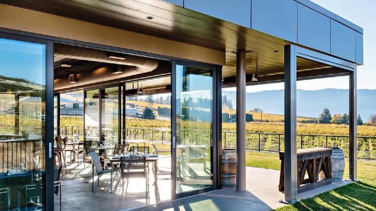 O'Rourke's Peak Cellars Garden Bistro, Lake Country, BC