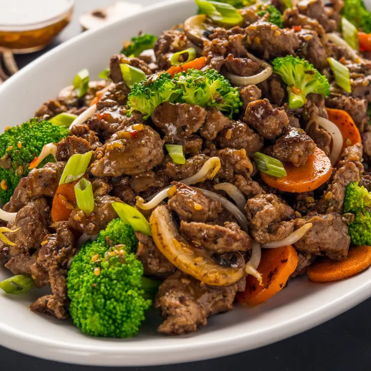 Mongolian Beef - bd's Mongolian Grill - Ann Arbor, Ann Arbor, MI